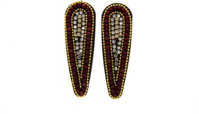 

Anuradha Art Jewellery Hair Pin For Girls & Kids Tic Tac Clip(Red)