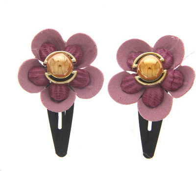 

Anuradha Art Jewellery Hair Pin For Girls & Kids Tic Tac Clip(Purple)