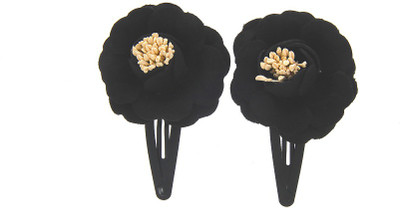 

Anuradha Art Jewellery Hair Pin For Girls & Kids Tic Tac Clip(Black)