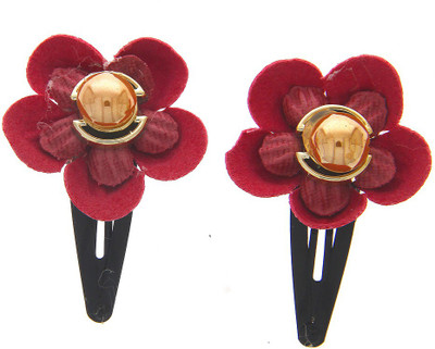 

Anuradha Art Jewellery Hair Pin For Girls & Kids Tic Tac Clip(Pink)