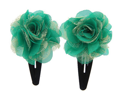 

Anuradha Art Jewellery Hair Pin For Girls & Kids Tic Tac Clip(Green)