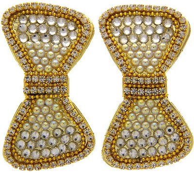 

Anuradha Art Jewellery Hair Pin For Girls & Kids Tic Tac Clip(Gold)