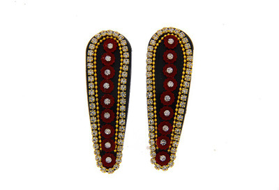 

Anuradha Art Jewellery Hair Pin For Girls & Kids Tic Tac Clip(Red)