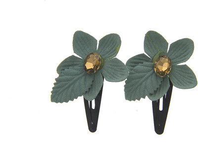 

Anuradha Art Jewellery Hair Pin For Girls & Kids Tic Tac Clip(Grey)