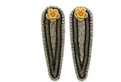 

Anuradha Art Jewellery Hair Pin For Girls & Kids Tic Tac Clip(Grey)