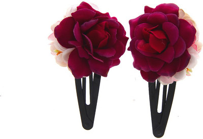 

Anuradha Art Jewellery Hair Pin For Girls & Kids Tic Tac Clip(Pink)