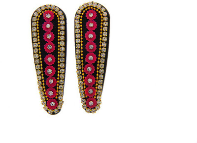 

Anuradha Art Jewellery Hair Pin For Girls & Kids Tic Tac Clip(Pink)