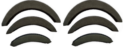 

CartKing Hair Bumpits - Puff Maker For Girls-Women (Combo of 6 banana bumpits) Hair Accessory Set(Black)