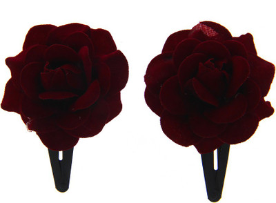 

Anuradha Art Jewellery Hair Pin For Girls & Kids Tic Tac Clip(Red)