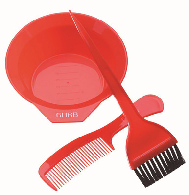 

GUBB USA Hair Colouring Kit Hair Brush Hair Dye Brush, Dressing Comb ,Mixing Bowl For Men & Women