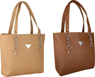 

SALEBOX Shoulder Bag(Tan, Brown), Brown;tan