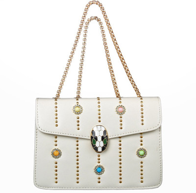 Couch Potato Hand-held Bag(White)
