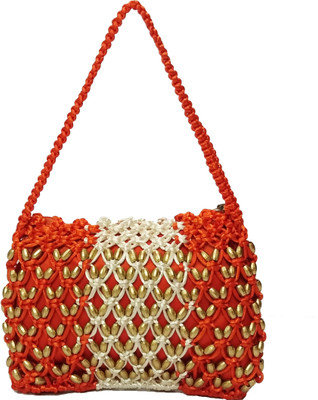 

RITA'S Messenger Bag(Orange, White)