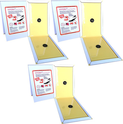 

HYGN+ Rat Mouse Cockroach Lizard Sticky Trap Glue Pad | for Home Office Shop Godown Store car Vehicle | Child Pet Safe Non-Poison Non-Toxic Eco Friendly pest Control(Pack of 3)
