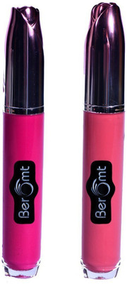 

Beromt MAT 12H Lip Gloss Combo, Purple & Pink(20 ml, Utopia & Rose Gold)