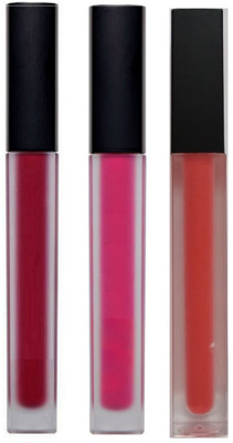

Gabbu SUPER STAY MATTE LIPSTICK(RED, PINK, PERSIAN RED)