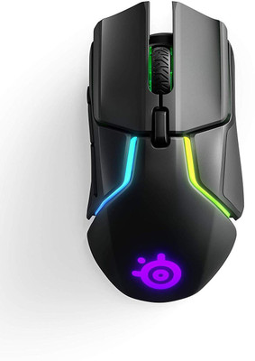 

SteelSeries Rival 650 Wireless Gaming Mouse Wireless Optical Gaming Mouse(2.4GHz Wireless, Black)