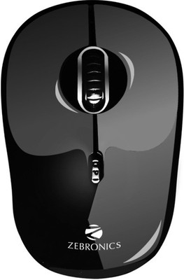 

Zebronics ZEB-JADE Wireless Optical Gaming Mouse(USB 2.0, Black)