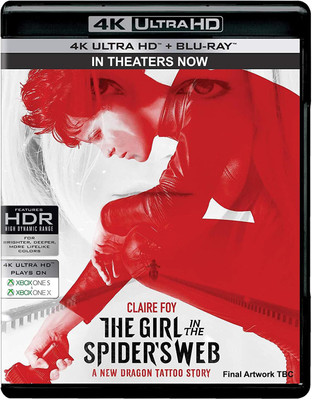 

The Girl in the Spider's Web (4K UHD & HD)(4K(UHD) Blu-ray English)