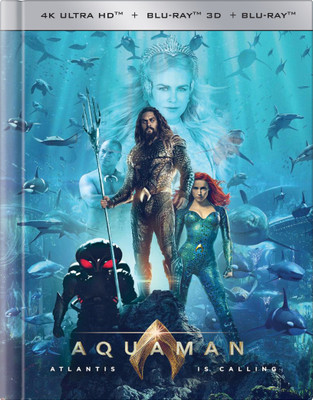 

Aquaman (Digibook) (4K UHD + Blu-ray 3D + Blu-ray)(4K(UHD) Blu-ray English)