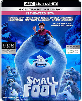 

Smallfoot (Steelbook) (4K UHD & HD)(4K(UHD) Blu-ray English)