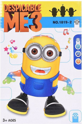 

Gripix Dancing Minion Cartoon Lighting With Musical Toy(Blue, Yellow)