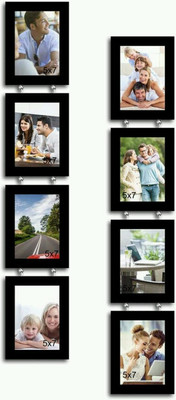 

Heritagecrafts MDF Photo Frame(Black, 8 Photos)
