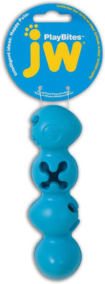 

JW Pet JW Caterpiller Toy (Small/Medium) Rubber Treat Dispensing Toy, Rubber Toy For Dog
