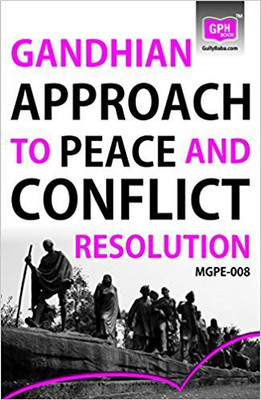 MGPE8 Gandhian Approach To Peace And Conflict Resolution English Medium | Guide Helpbook & Question Bank Of Gully Baba Publications(Paperback, Expert Panel of GPH Publications)