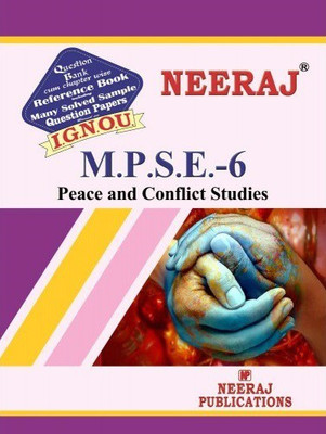MPSE6 Peace And Conflict Studies | English Medium | Neeraj Publications Guide With Question Bank(Paperback, Expert Panel of Neeraj Publications)