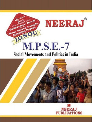 MPSE7 Social Movements And Politics In India | English Medium | Neeraj Publications Guide With Question Bank(Paperback, Expert Panel of Neeraj Publications)