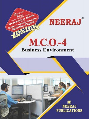 MCO4 Business Environment | English Medium | Neeraj Publications Guide With Question Bank(Paperback, Expert Panel of Neeraj Publications)