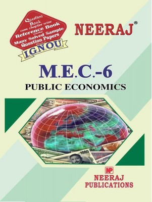 MEC6 Public Economics | English Medium | Neeraj Publications Guide With Question Bank(Paperback, Expert Panel of Neeraj Publications)