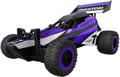 Praroop Pacific Toys1:32 Scale 2.4Ghz Remote Control Racing Phantom Car (Purple)(Multicolor)