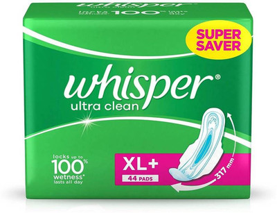 

Whisper Ultra Clean 44 Pad Sanitary Pad