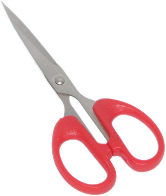 

Aura Imported Stainless Steel Multipurpose Office Scissors(Set of 1, Red, Silver)