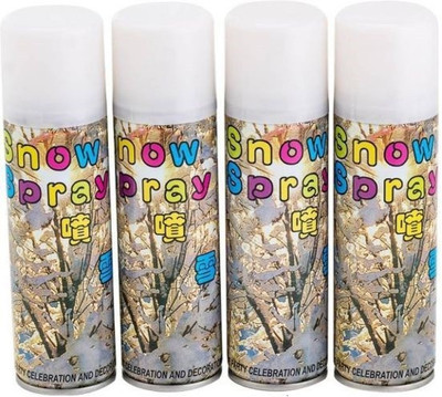 snow spray spy Snow Spray(800 ml, Pack of 4)