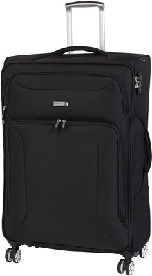 

it luggage Fascia Lightweight 8 Wheel Expandable Check-in Luggage -  inch(Black