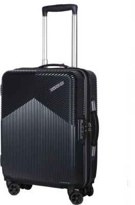 American Tourister AMT Armada Spinner Hard Trolley 55cm (Grey) Cabin Luggage -  Inch Cabin Luggage -  inch(Red