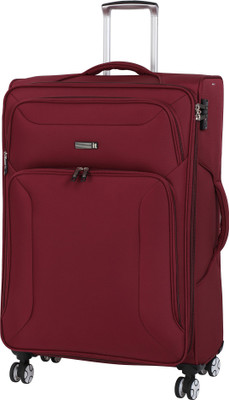 

it luggage Fascia Lightweight 8 Wheel Expandable Check-in Luggage -  inch(Maroon