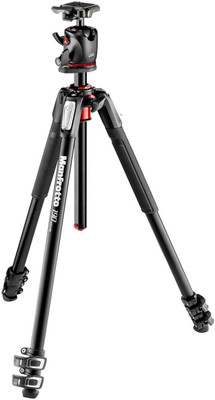

Manfrotto MK190XPRO3-BHQ2 - 190 ALU 3 SEC KIT | Genuine Product By MADE IN ITALY | Tripod Ball Head(Black, Supports Up to 7000)