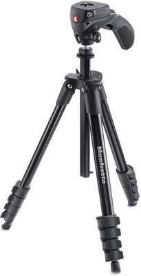 

manfrotto MKCOMPACTACN-BK Tripod(Black, Supports Up to 1.5 g)