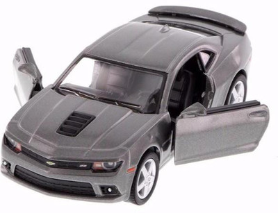 

Kinsmart 5" Diecast Metal Official Licensed 2014 Chevrolet Camaro Car(Grey)