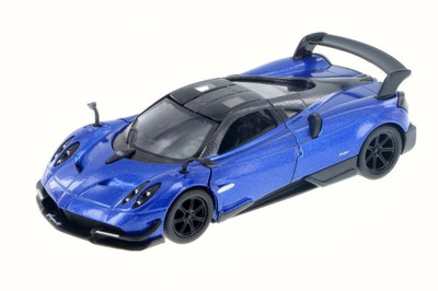 

Kinsmart 5" Diecast Metal Official Licenced 2016 Pagani Huayra BC Car(Blue)