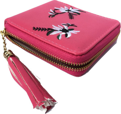 

Regiis Women Pink Artificial Leather Wallet(4 Card Slots), Fuscia pink