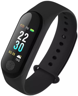 

Blue Birds Solid Smart Watch band(Pack of 1, Black