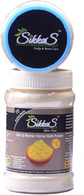 

SikkaS Herbal Men & Women Bath Powder bathing Soap(150 g)