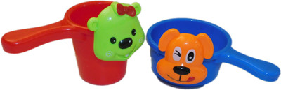 

FAB 5 Animal Bathing Cups Bath Toy(Red, Blue)