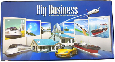 

NGEL Worlds Big Business Monopoly Board Game with Plastic Money Board Game