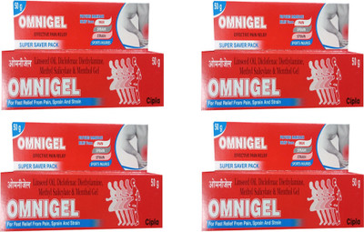 

Cipla OMNIGEL PACK OF 4*50 GM Gel(50 g)